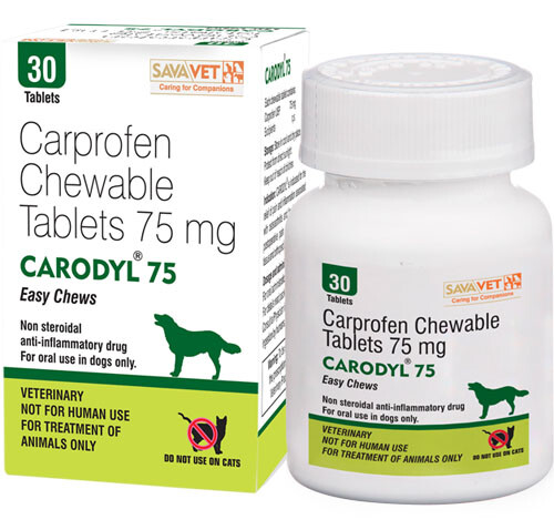 Carprofen Chewable Tablets 75 mg